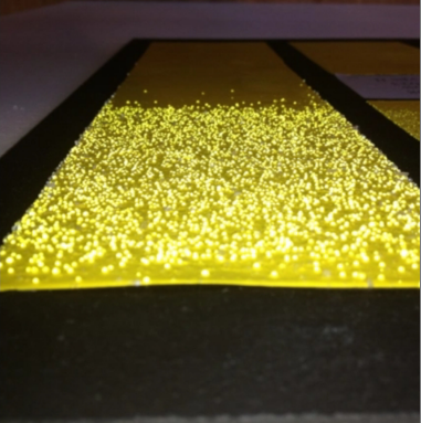 面撒和内混道路玻璃珠的粒度分布表